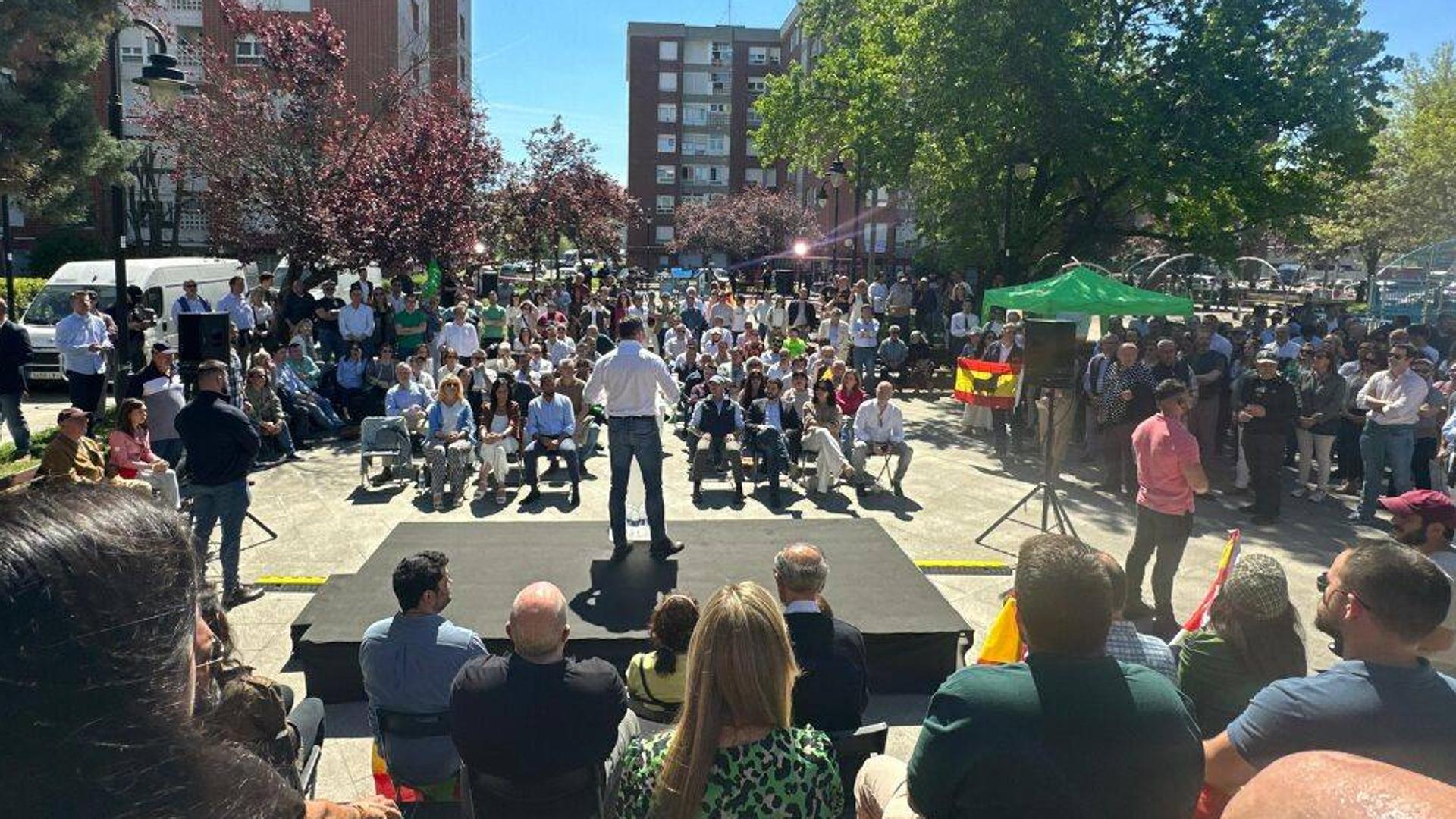 Detenida Una Persona Tras El Mitin De Abascal En Getxo Por Lanzar Un